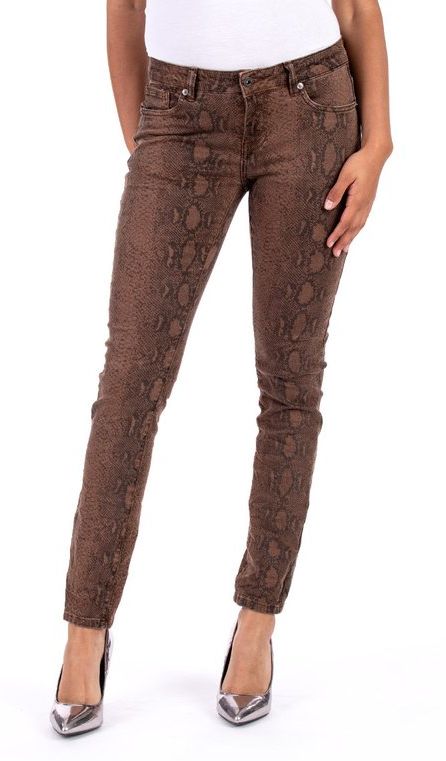 Produktbild von BLUE MONKEY Jeans Hose Luna Skinny Black Denim Gr. W26 L32